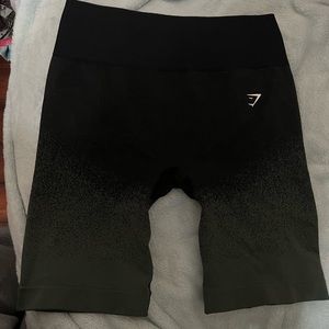 Gymshark shorts, size large, color black